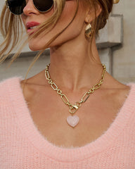 Special Place Heart Pendant Necklace