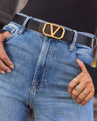Shes Iconic Vici Logo Belt