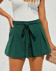 Graciana Pocketed Shorts Hunter