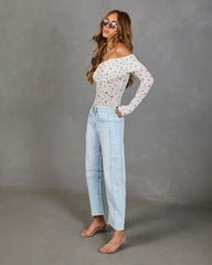 Free Cove Super Stretch High Rise Barrel Jeans