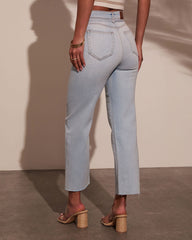 Fitzpatrick Super Stretch High Rise Belted Jeans