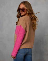 Merry Muse Contrast Sweater