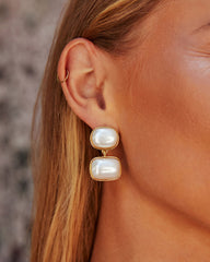 Dare To Dream Pearl Drop Earrings