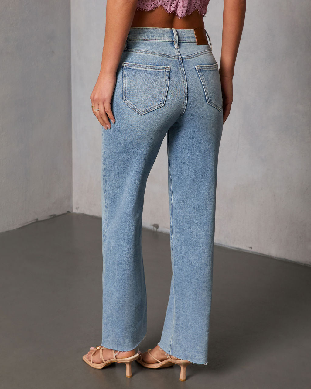 VICI Icon Super Stretch High Rise Straight Jeans