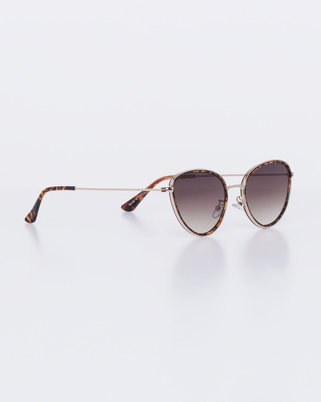 Milly Aviator Sunglasses With Trim