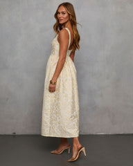 Samar Fit And Flare Midi Dress