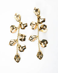Etta Textured Drop Earrings