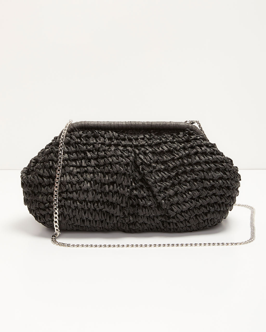 Poolside Straw Pouch Clutch