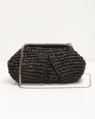 Poolside Straw Pouch Clutch