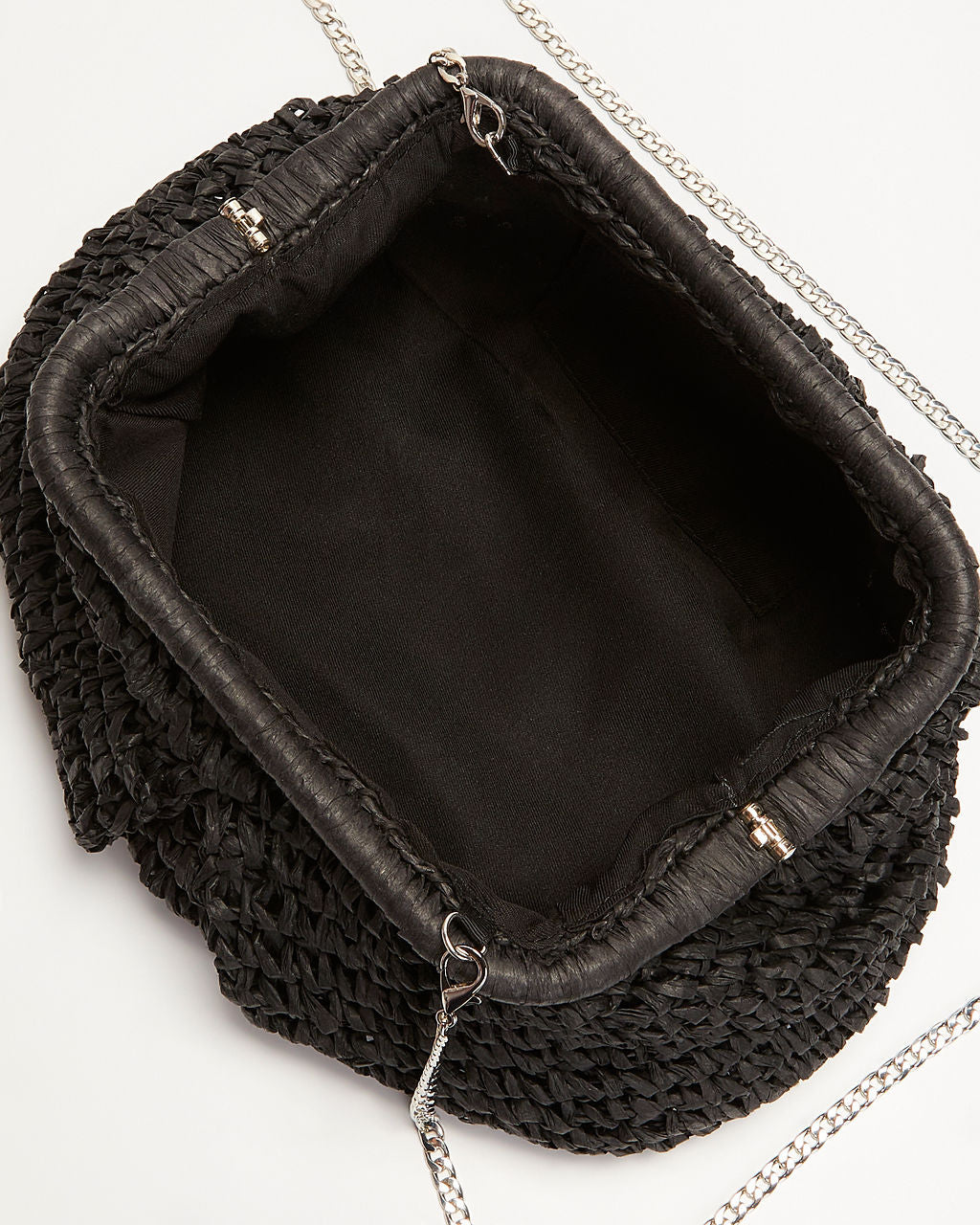 Poolside Straw Pouch Clutch