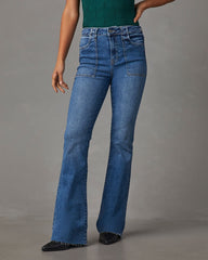 Mulaney High Rise Flare Jeans