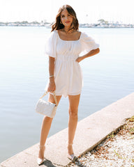 Gwen Puff Sleeve Romper